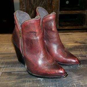 Jeffrey Campbell leather booties